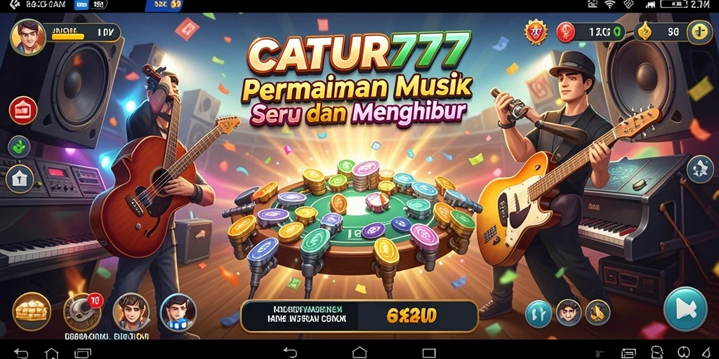 Screenshot gameplay CATUR777 yang menunjukkan pengalamannya yang seru dan interaktif.