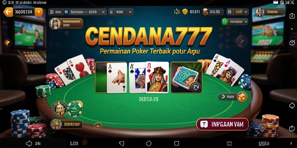 Tampilan gameplay seru dari CENDANA777 yang mendebarkan