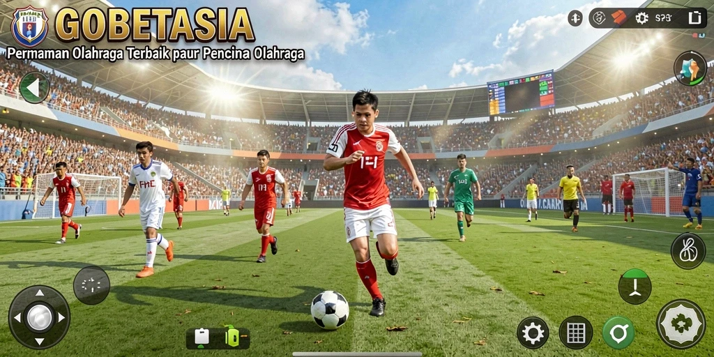 Tampilan gameplay GOBETASIA yang seru dan dinamis.