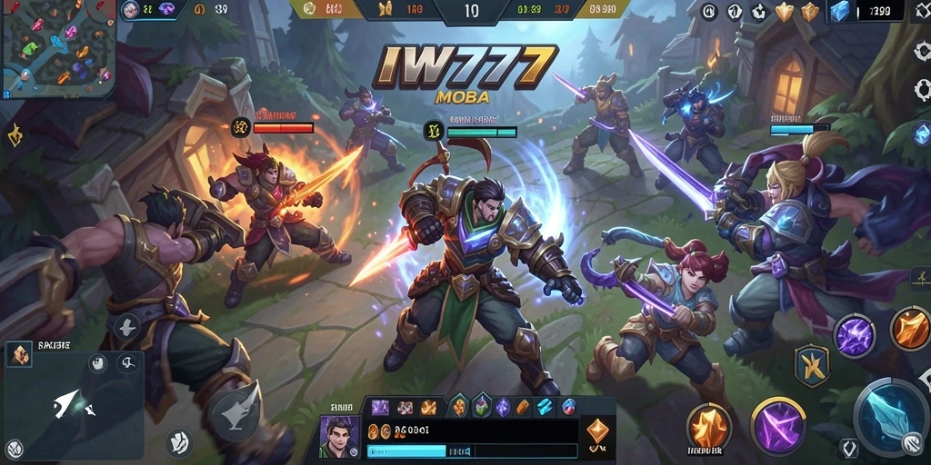 Tampilan gameplay IW777 yang menegangkan dan penuh aksi.
