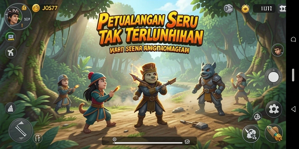 Tampilan gameplay JOS77 yang imersif dan penuh petualangan.