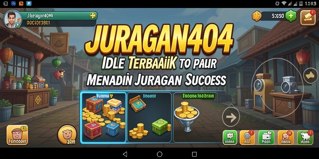 Tampilan gameplay JURAGAN404 yang seru dan mengasyikkan.