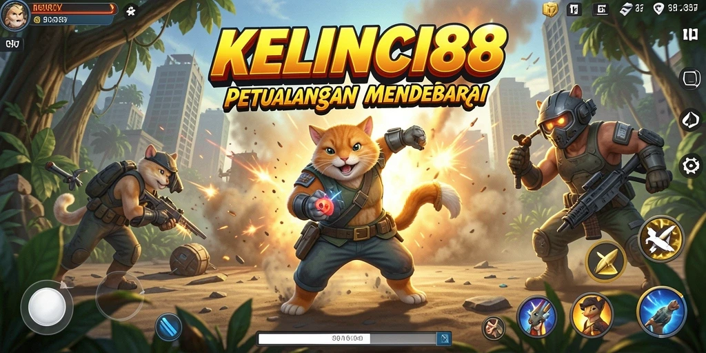 Screenshot menampilkan aksi seru dalam permainan KELINCI88.