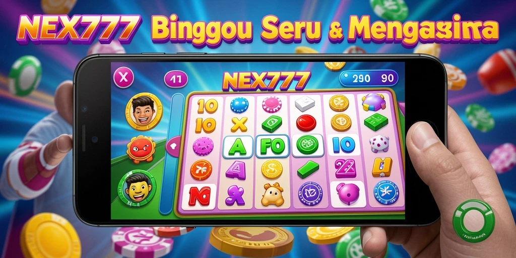Tampilan gameplay Bingo yang seru dan interaktif di NEX777.