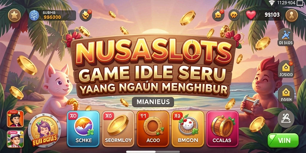 Tampilan gameplay <strong>NUSASLOTS</strong> yang menarik dan interaktif.