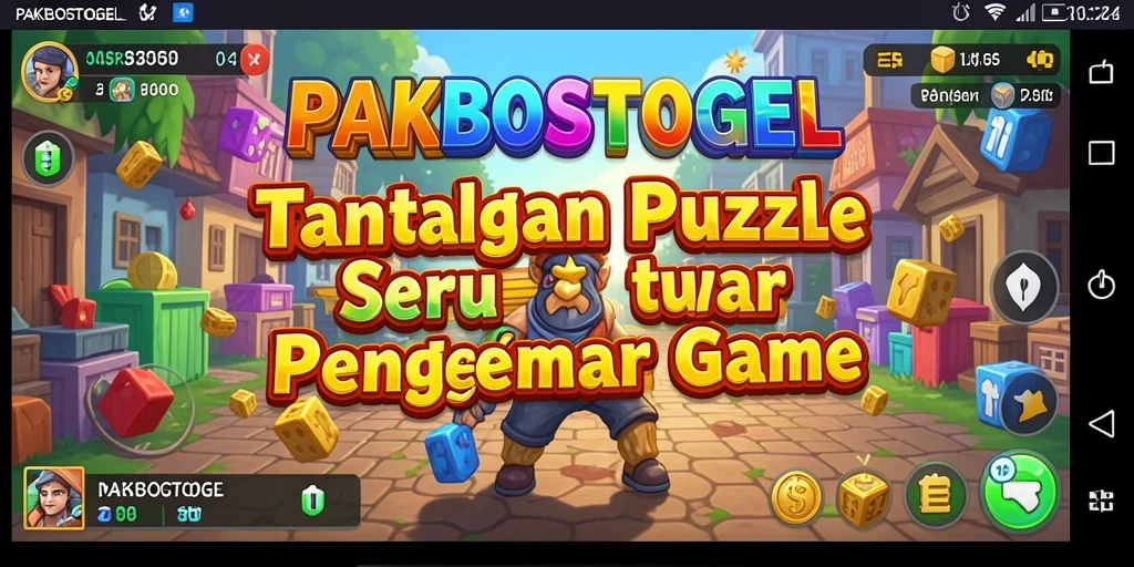 Tampilan gameplay PAKBOSTOGEL yang menarik dan interaktif.