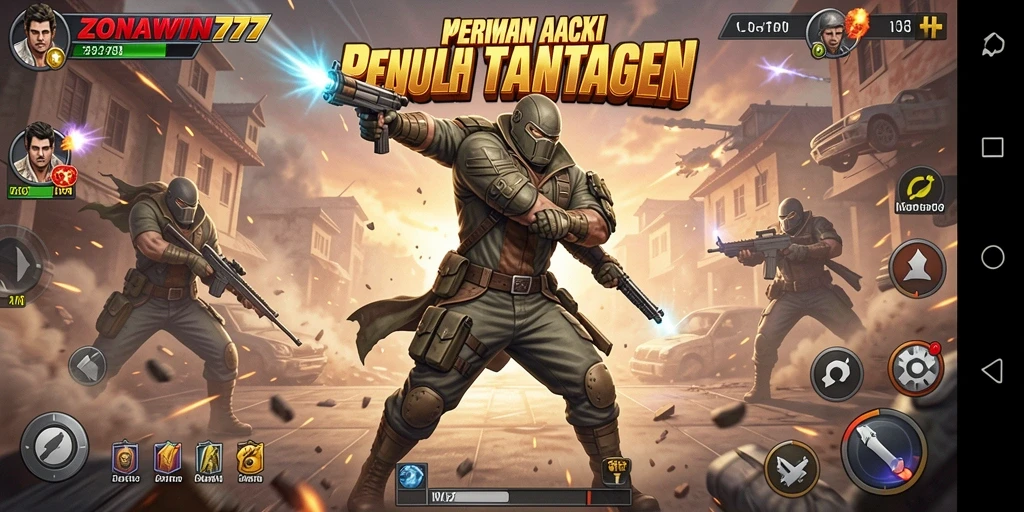 Tampilan menarik dari gameplay ZONAWIN777 yang penuh aksi.