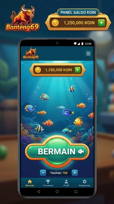 Pengguna menjelajah berbagai kategori aplikasi di banteng69.
